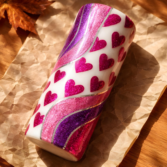 Tumbler canette coeur 590ml