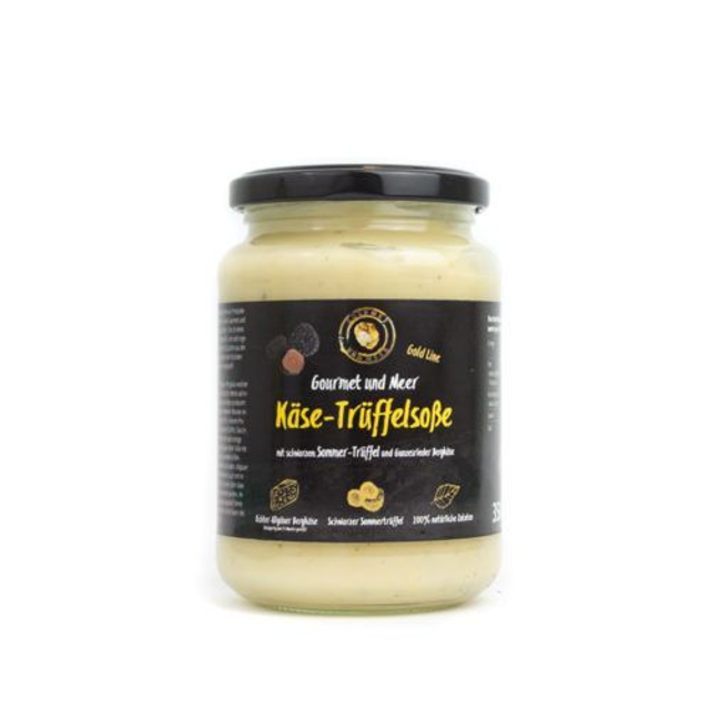Allgäuer Trüffel Bergkäsesoße – Gourmet & Meer Goldline