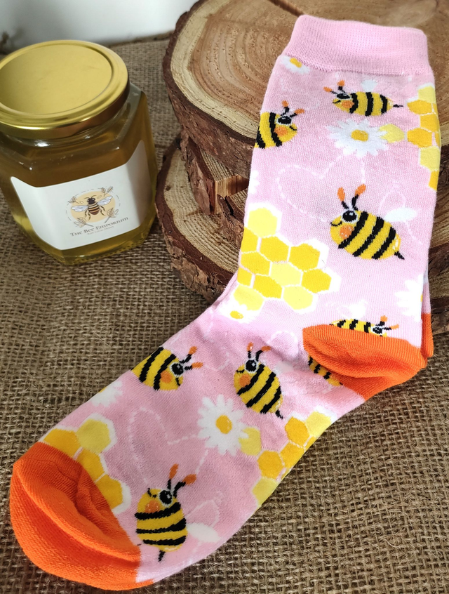 Pink Bee socks