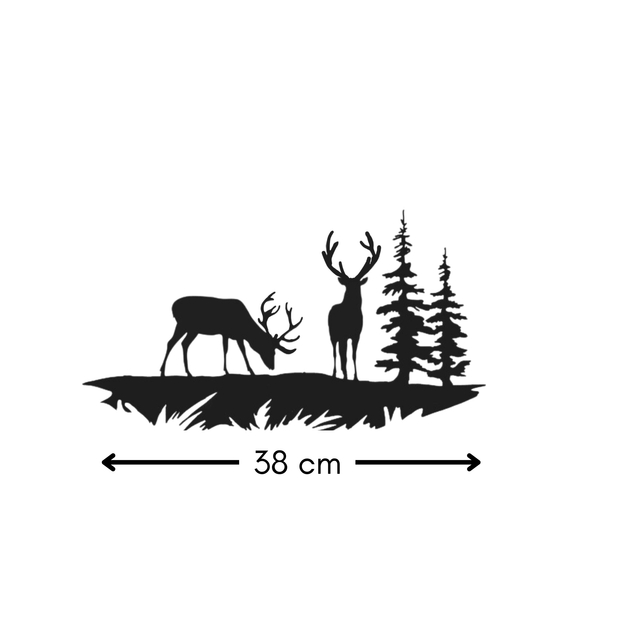Décor cerfs 