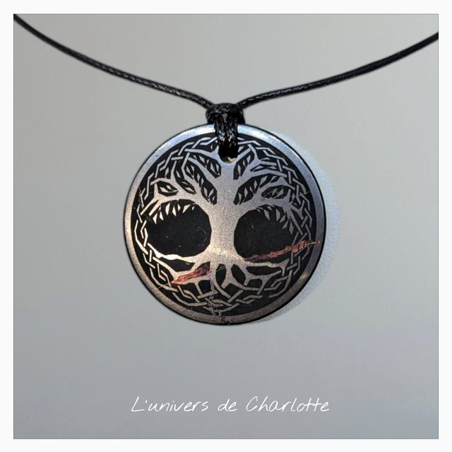 Pendentif &quot;Shungite&quot; PN-001