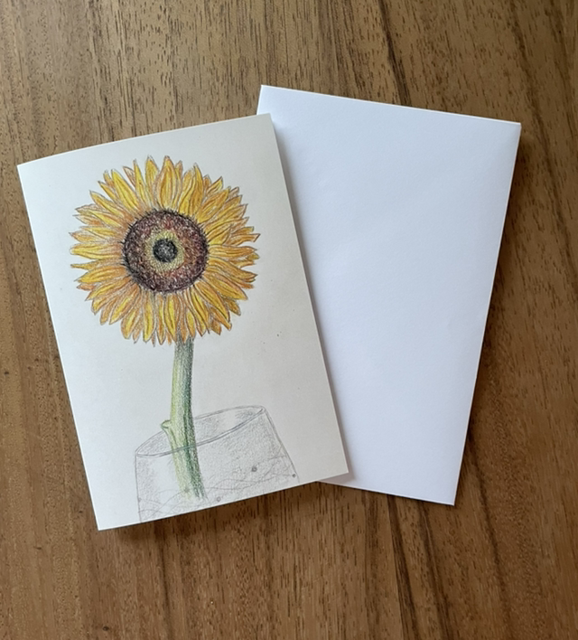 Sunflower Card