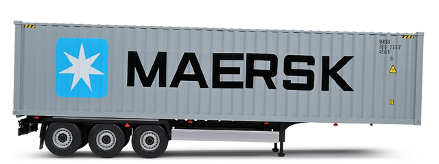 Container Trailer Solido 1:24 MAERSK