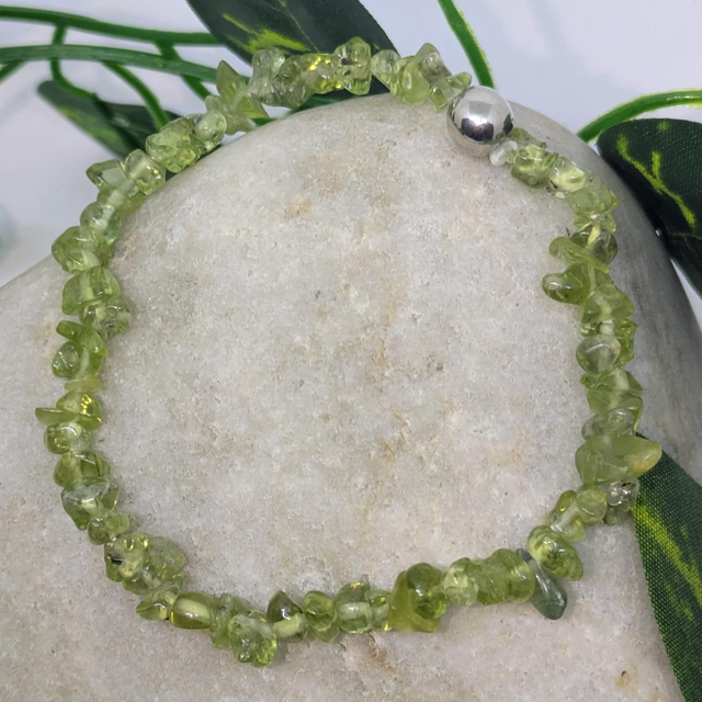 Bracelet "Péridot" baroque BR-228