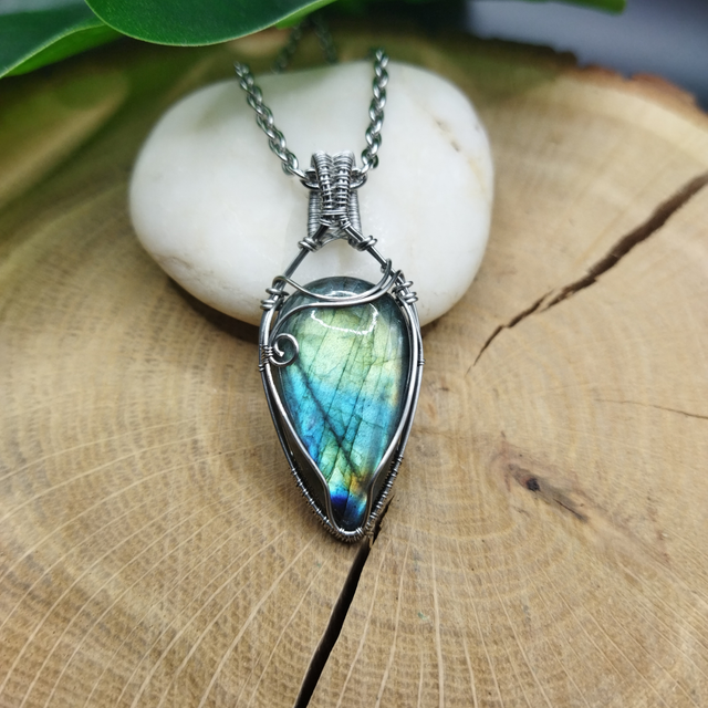 Pendentif Labradorite