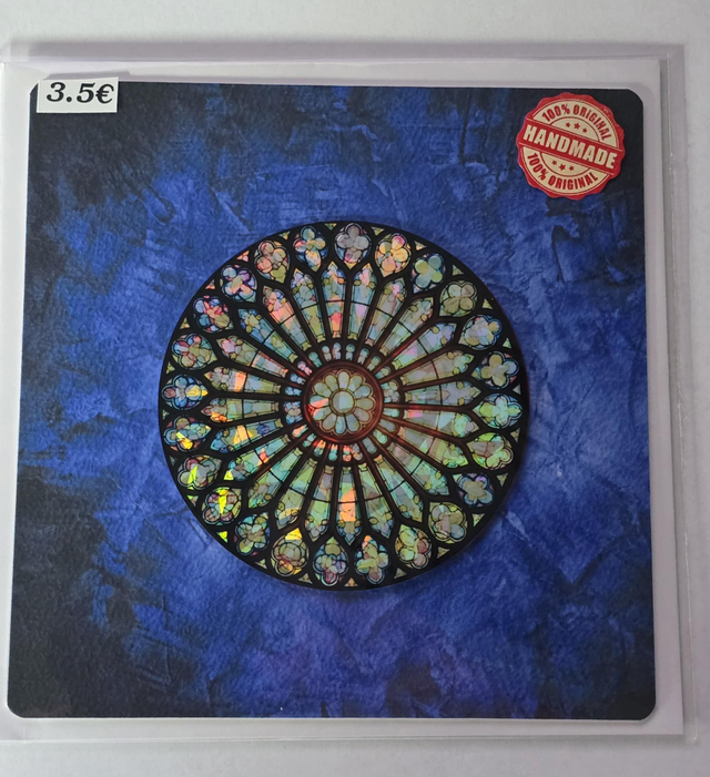 Carte vitraille