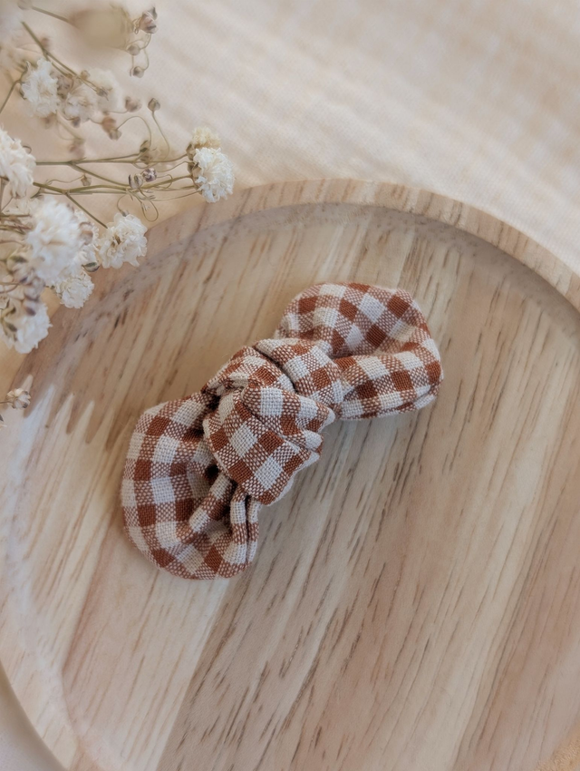 Lot de barrettes noeud Romie