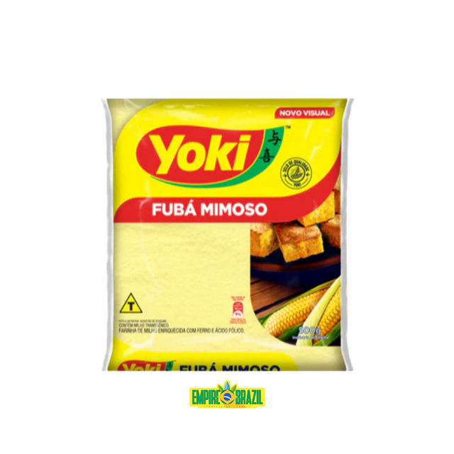 Fuba de Milho Mimoso / Fine Grain Corn Meal YOKI 500g