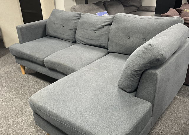 Navy Corner Sofa #U101