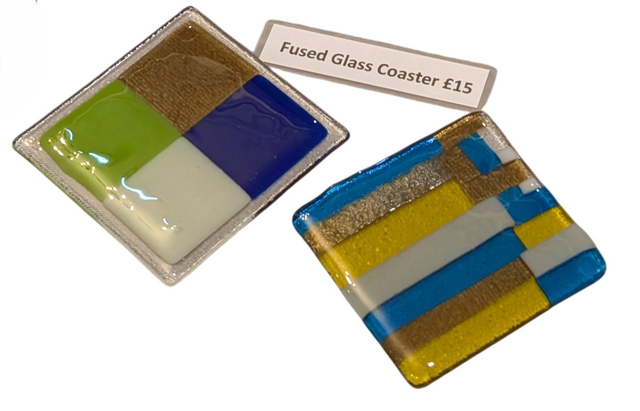 Fused Glass Coaster