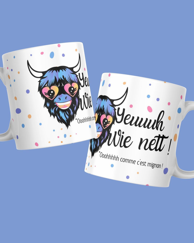 Mug Yeuuuh wie nett 🐮💜