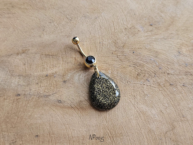 Black &amp; Gold Jewel (NP005)