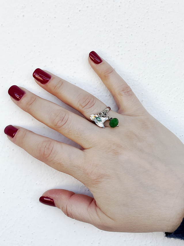 Anello Maggio Fatto a mano Regolabile e Personalizzato Mese di Nascita
