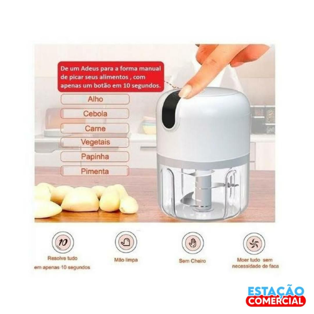 USB mini processador de alimentos 