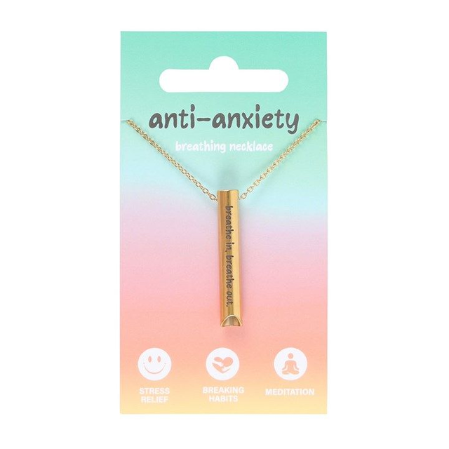 Anti-Anxiety Breathing Necklace (Nickel Free Stainless Steel)