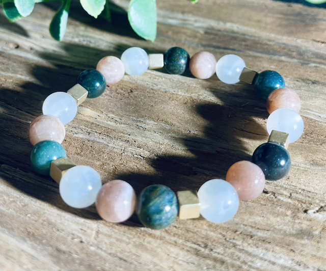 MATERNITE Agate Mousse-Pierre De Lune-Pierre Du Soleil 