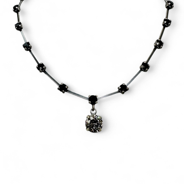 Choker Black Beauty Schwarz