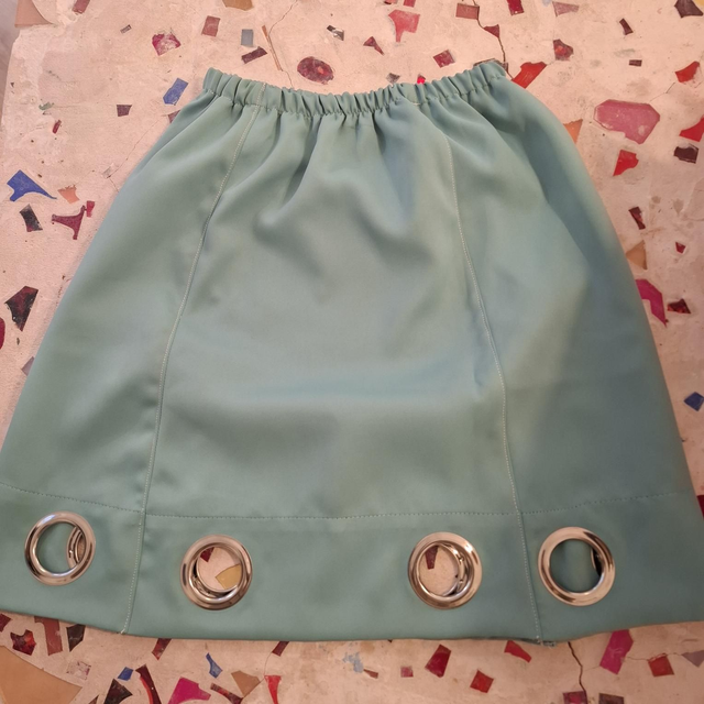 Luc10 jupe turquoise 