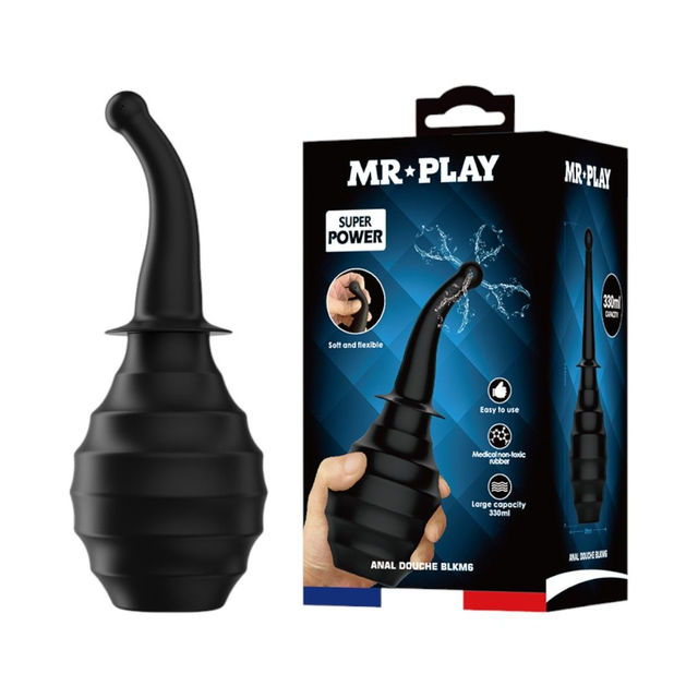 Ducha Anal 330 ml Negra Mr Play