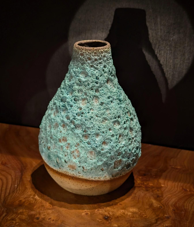 Vase seafoam