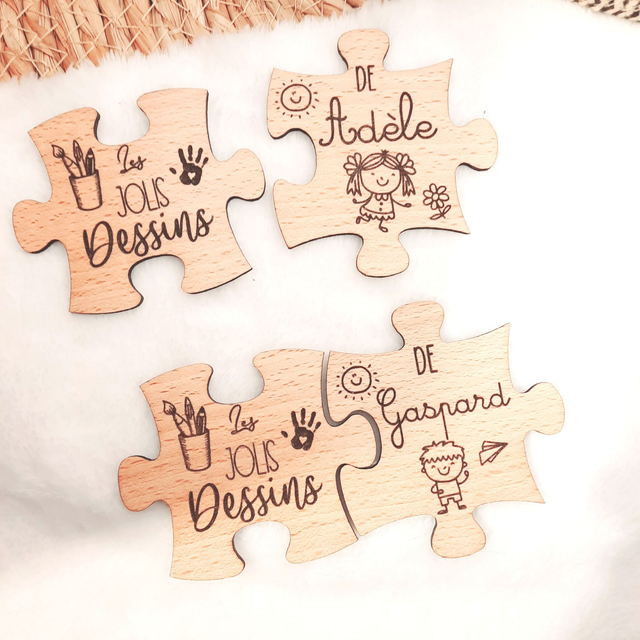 Magnets personnalisés pour jolis dessins