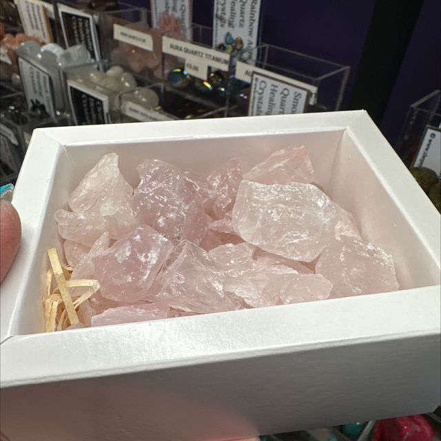 Rose Quartz Chunks 