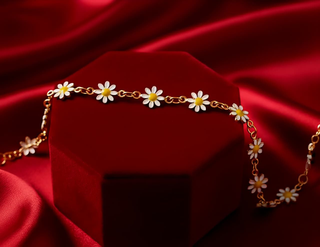 Pulseira Jardin de Marguerites