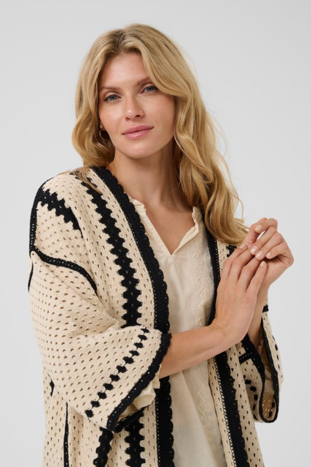 Cream - Jabie Knit Cardigan