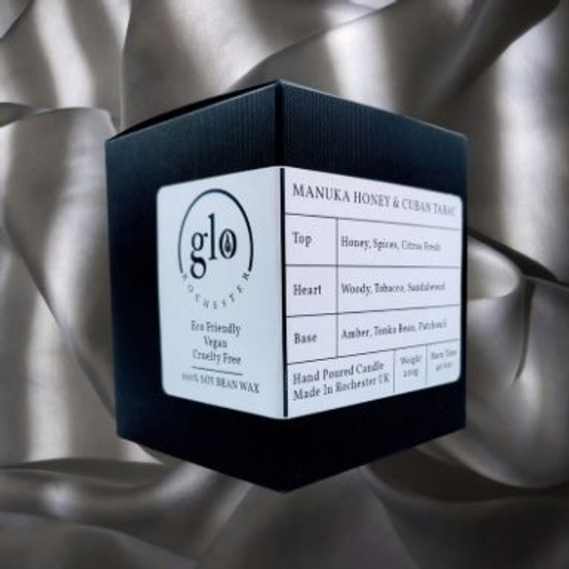 Manuka Honey & Cuban Tabac by Glo Candles