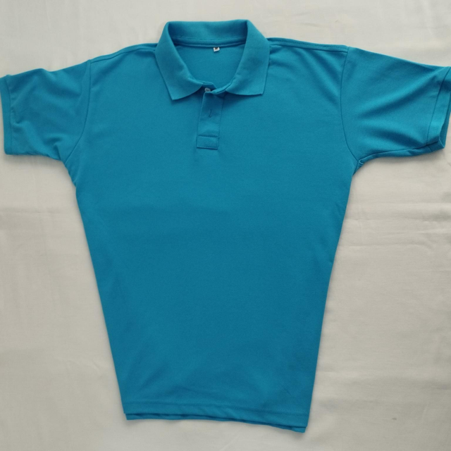 Camisa Polo Piquet lisa azul Piscina 