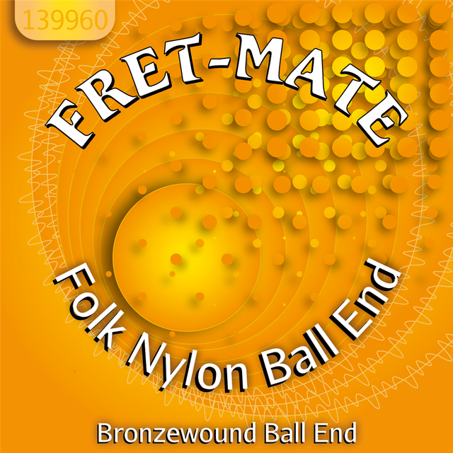 FRETMATE FOLK NYLON BRONZEWOUND BALLEND SET
