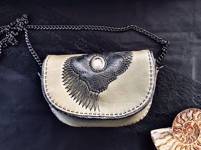 Sac à main joubarbe