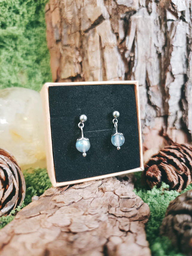BOUCLES - LA SENTINELLE (labradorite)
