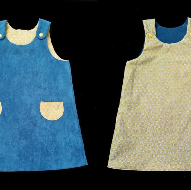 Robe réversible taille 24 mois