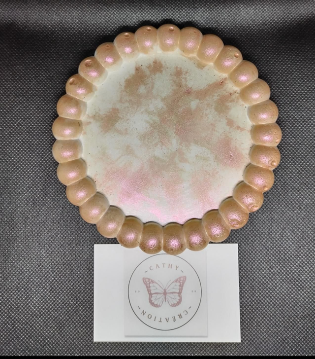 Vide poche en résine minérale 