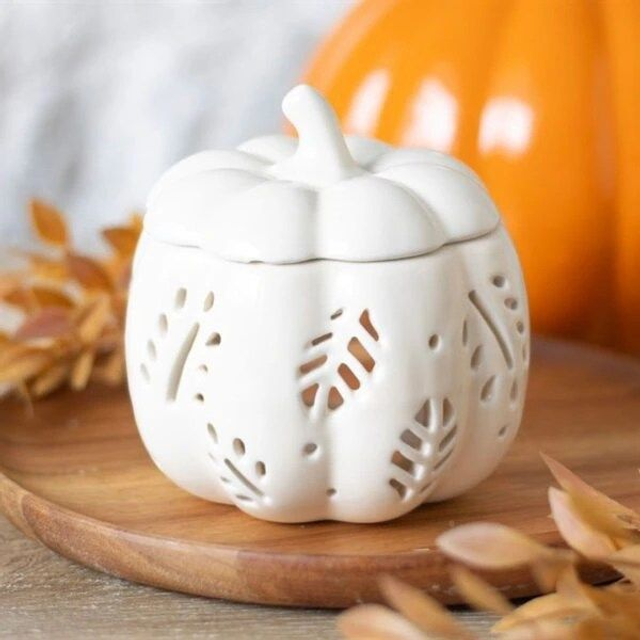 Brûle-parfum Citrouille/feuille