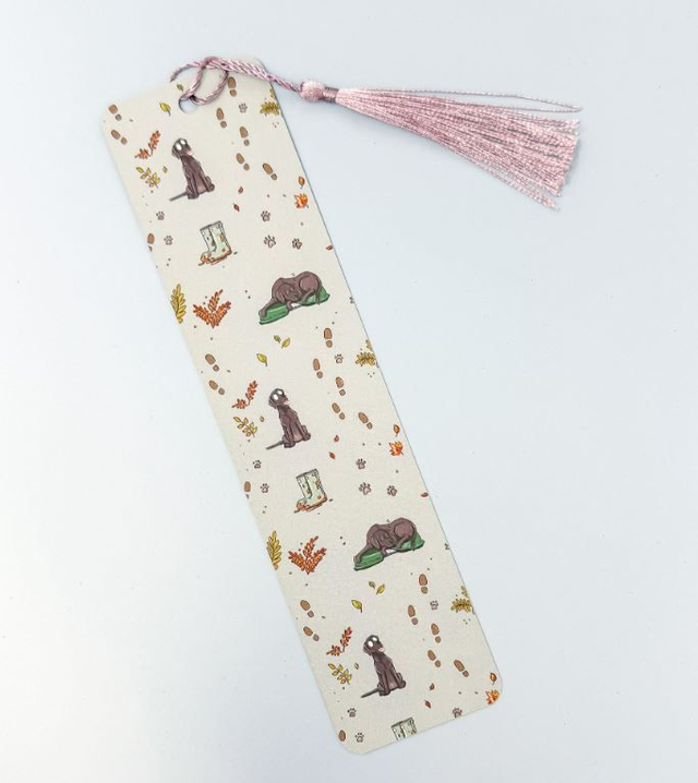 Black Labrador Bookmark