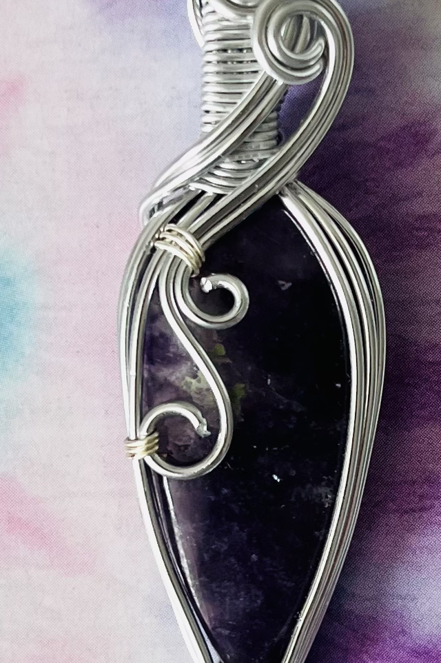 Pendentif Lepidolite 