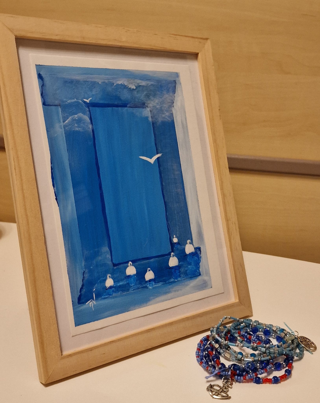 Acrylique sur papier | FATIHA, la Victorieuse