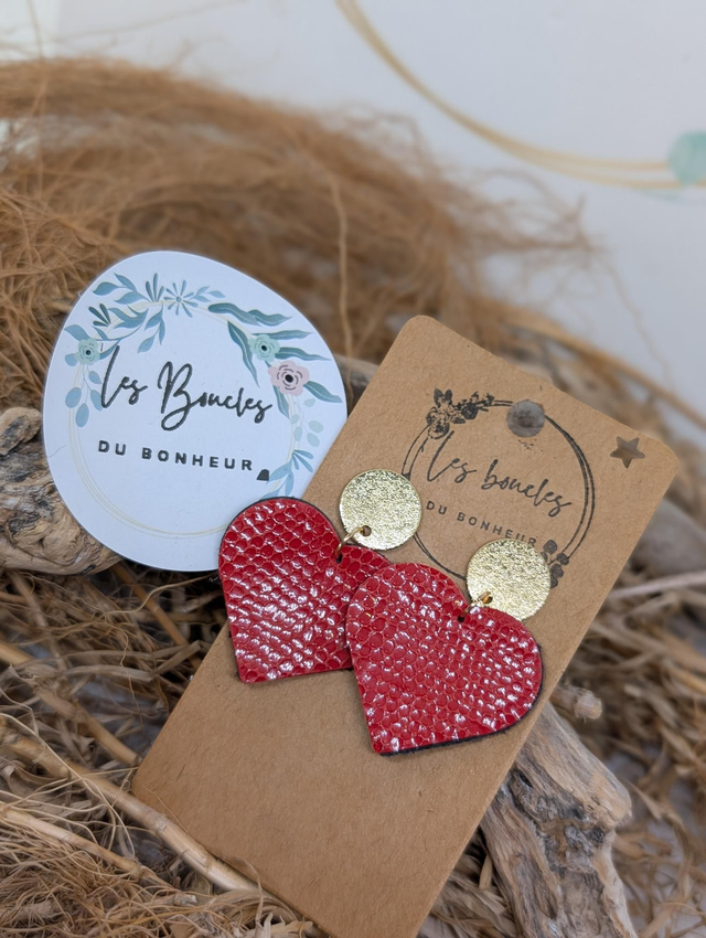 Mini coeur ❤️ mc003 rouge 