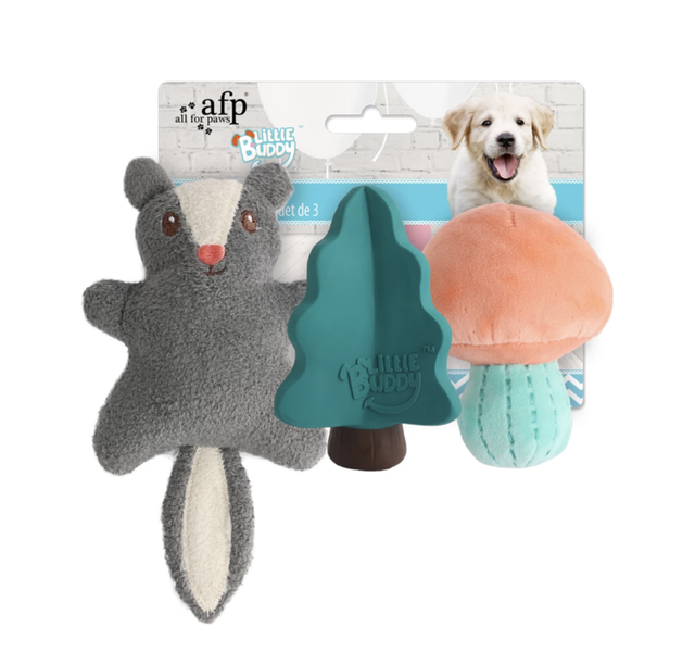 Spielset 'Waldleben', Welpenspielzeug von Little Buddy