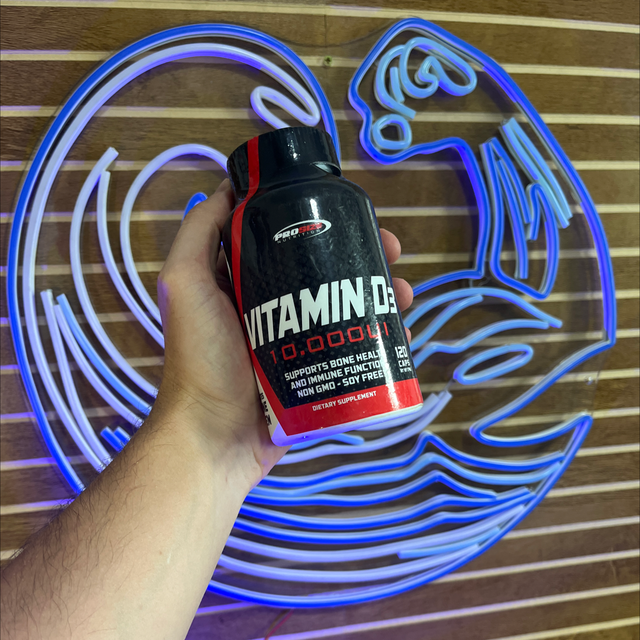 Vitamina D3 10,000 IU (120 caps) - Pro Size Nutrition