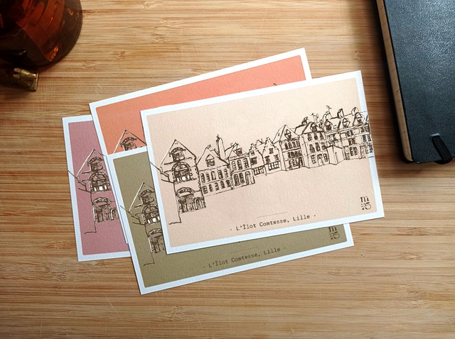 Carte Îlot Comtesse - Lille