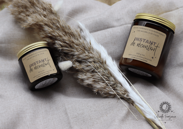 Bougie classique - Instant de réconfort