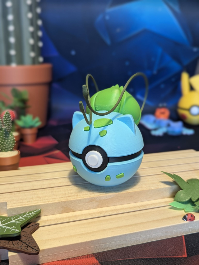 Ball 3D Bulbizarre #001 (Bulbasaur)