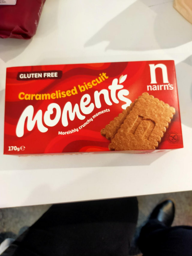 Nairns Caramelised Gluten Free Biscuit 170g 93964