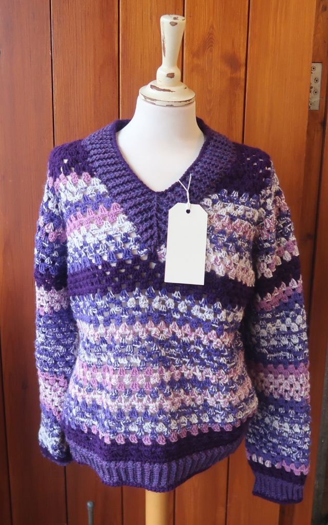 Adults Crochet Jumper - Medium (12-14)