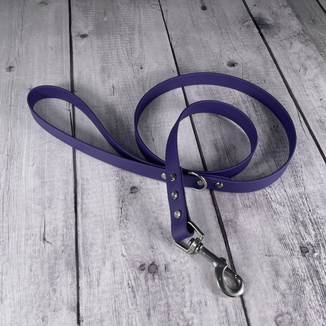 Violet Waterproof BioThane® Lead