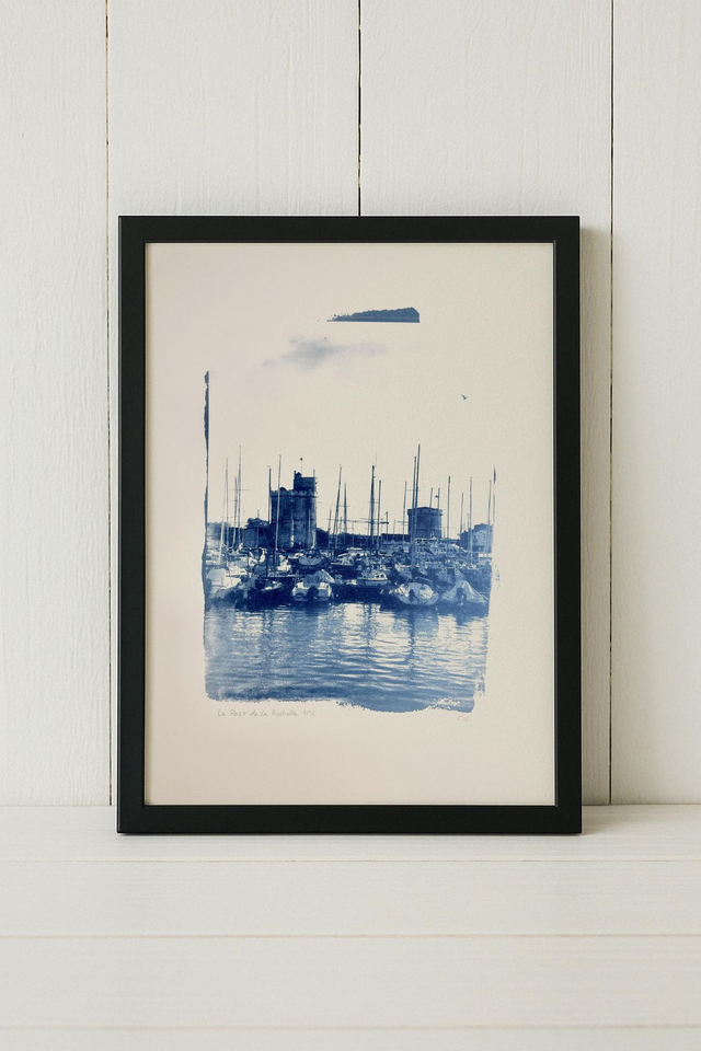 Le Port de La Rochelle N°2 - Format A3, Sans Cadre