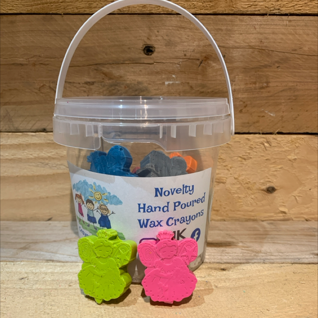 Fairy Wax Crayon Bucket 